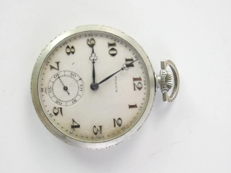 Vintage zakhorloges (2 stuks – Phenix & Chemin de Fer)