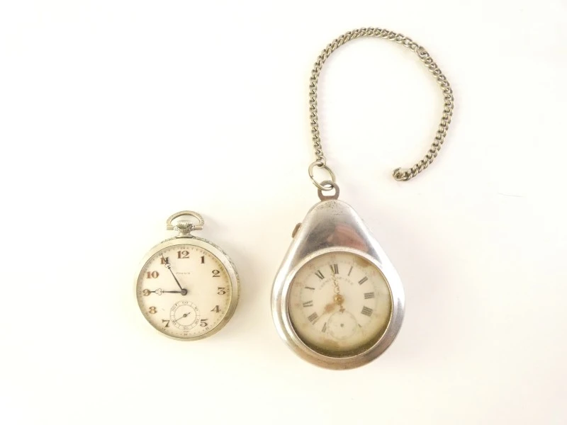 Vintage zakhorloges (2 stuks – Phenix & Chemin de Fer)