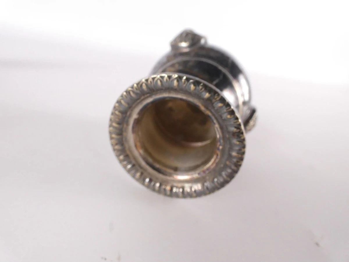 Set van 6 vintage zilveren serviesstukken