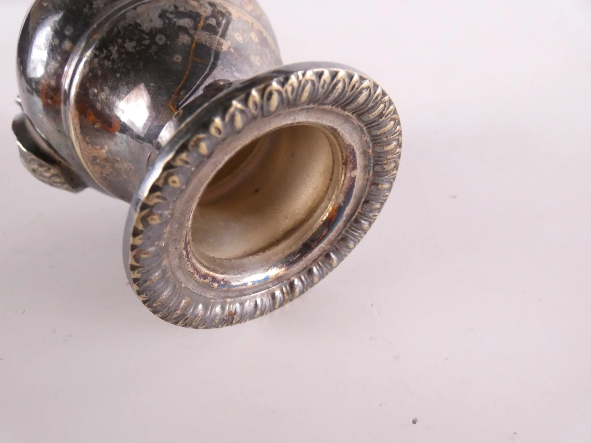 Set van 6 vintage zilveren serviesstukken