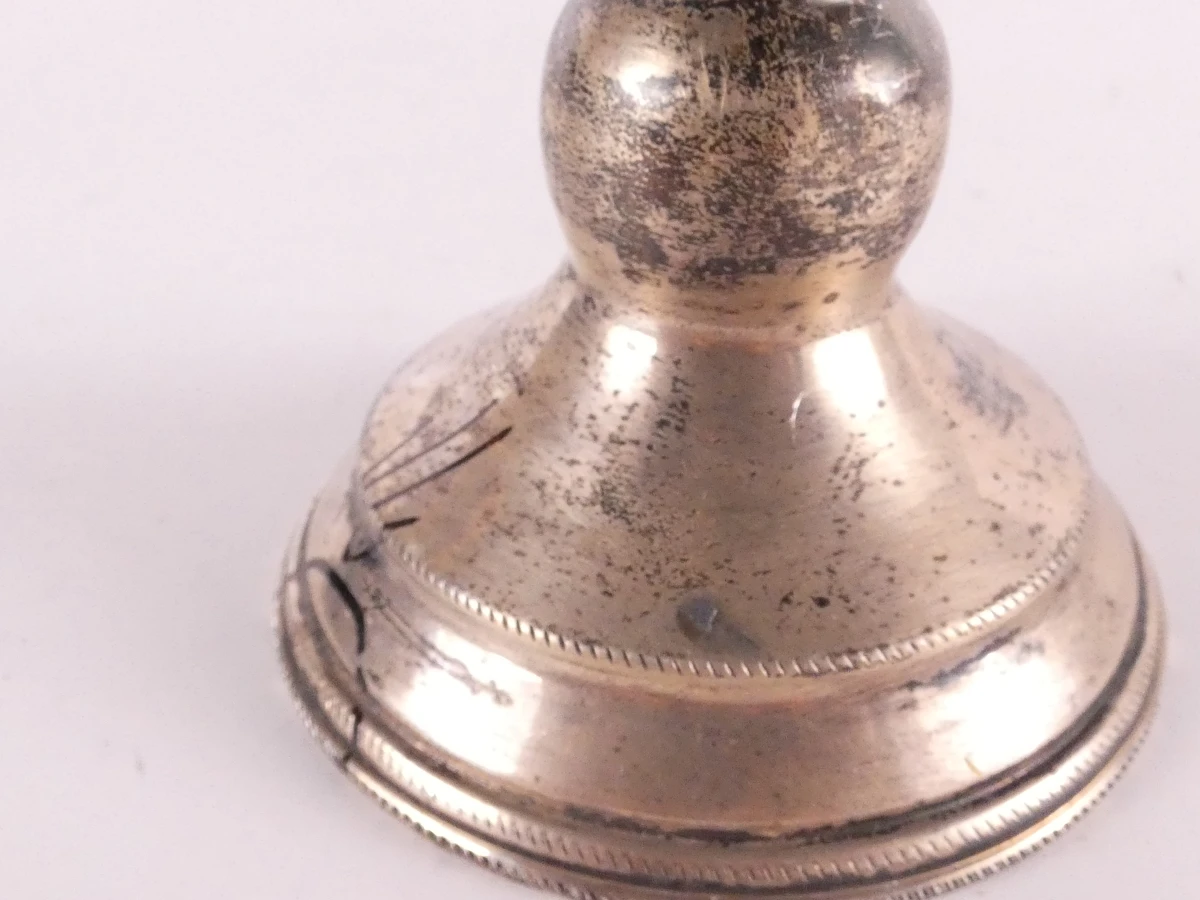 Set van 6 vintage zilveren serviesstukken