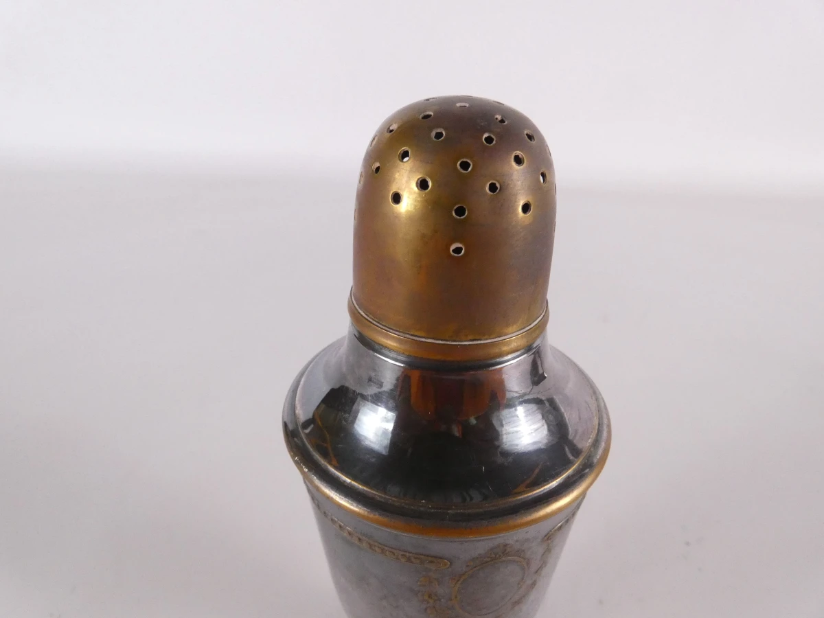 Set van 6 vintage zilveren serviesstukken