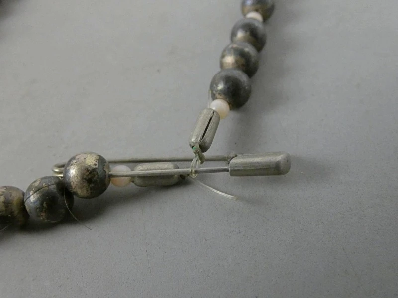 Muntketting met historische munten
