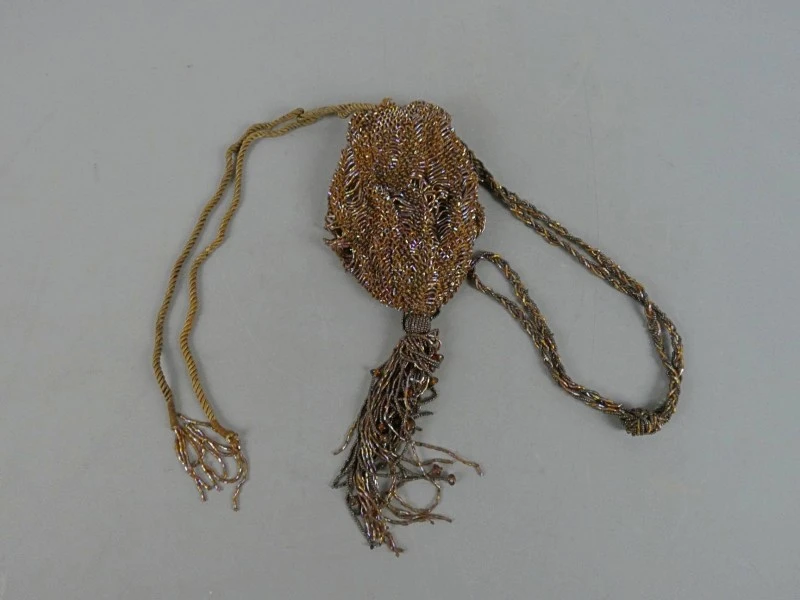 Wayne M. Kleski vintage beaded tasje