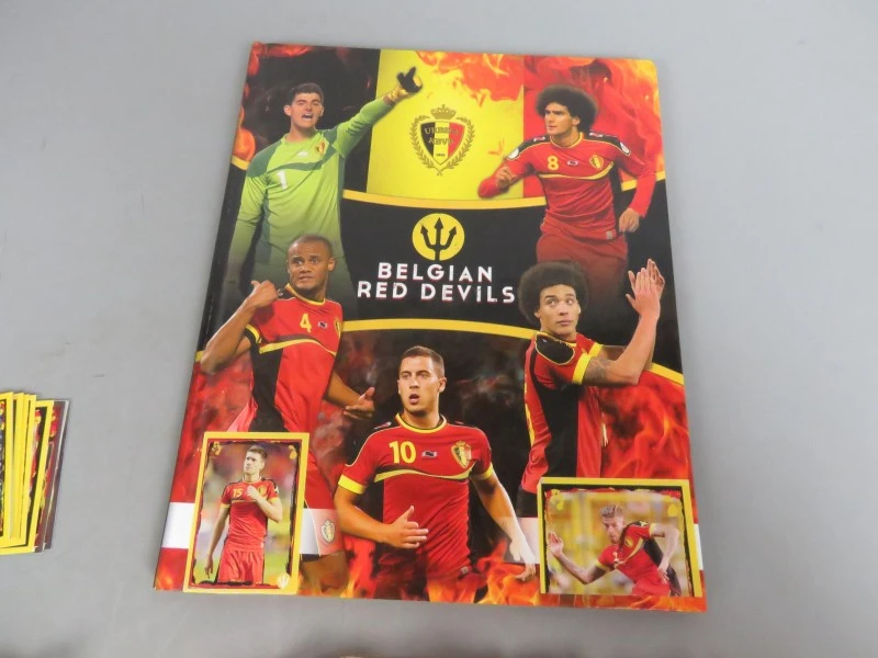 Rode duivels stickers WK Brazilië 2014