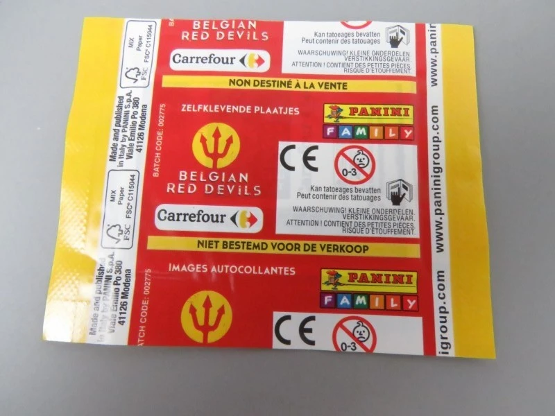 Rode duivels stickers WK Brazilië 2014