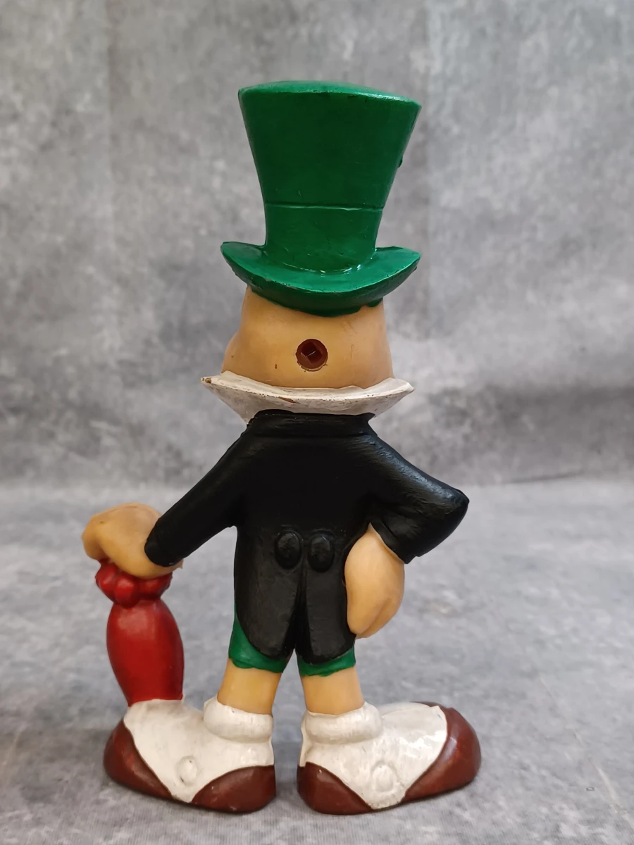 Vintage Disney Pinokkio rubberen figuren set – Gepetto, Pinokkio enJapie Kriek - Ca. jaren '60/'70 - foto 4