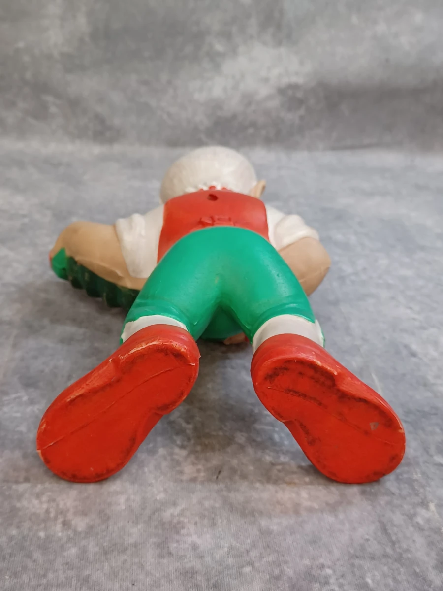 Vintage Disney Pinokkio rubberen figuren set – Gepetto, Pinokkio enJapie Kriek - Ca. jaren '60/'70 - foto 15