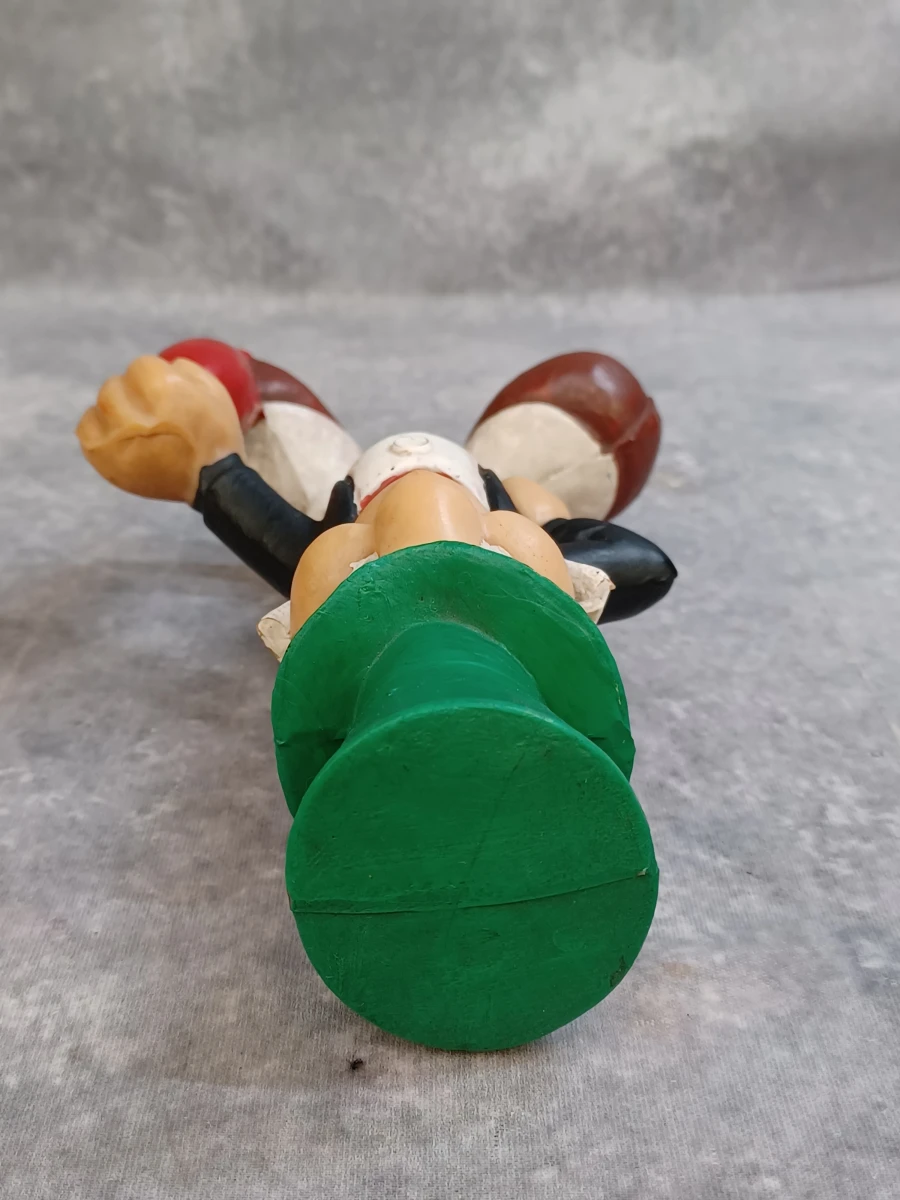 Vintage Disney Pinokkio rubberen figuren set – Gepetto, Pinokkio enJapie Kriek - Ca. jaren '60/'70 - foto 5