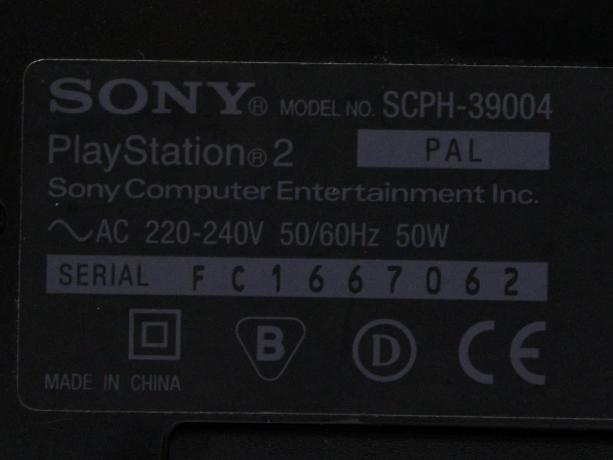 PS2 Phat Console [SCPH-39004]