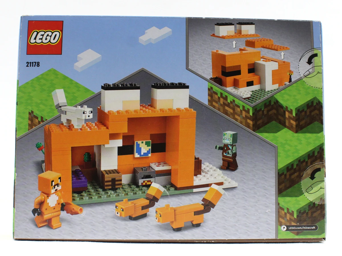 Lego Minecraft | The Fox Lodge [21178]