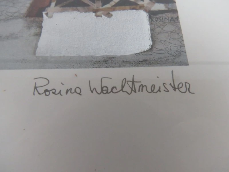 Kunstwerk "The Red House" - Rosina Wachtmeister