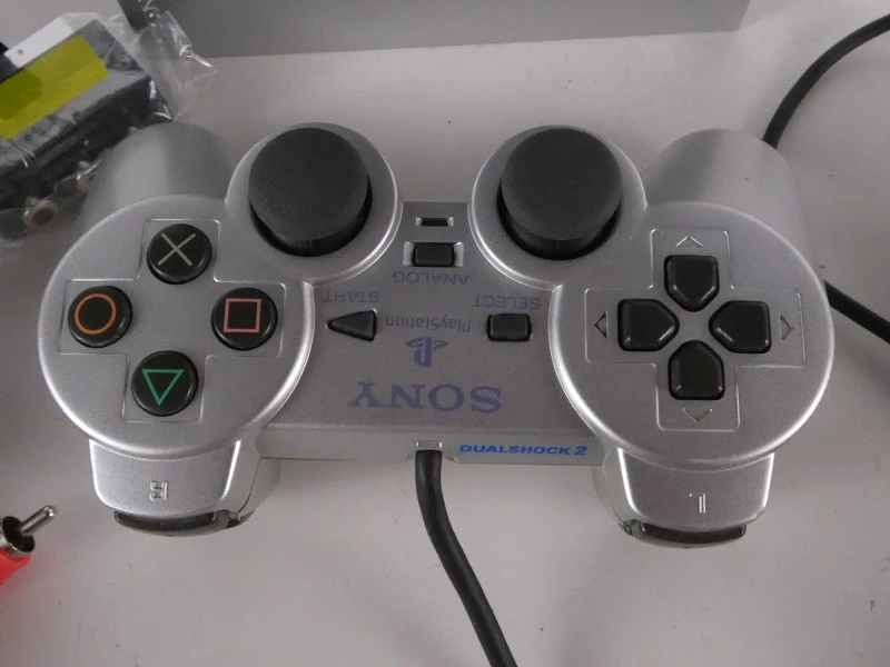 Sony PlayStation 2 (PS2) Slim – Zilver - Complete Set