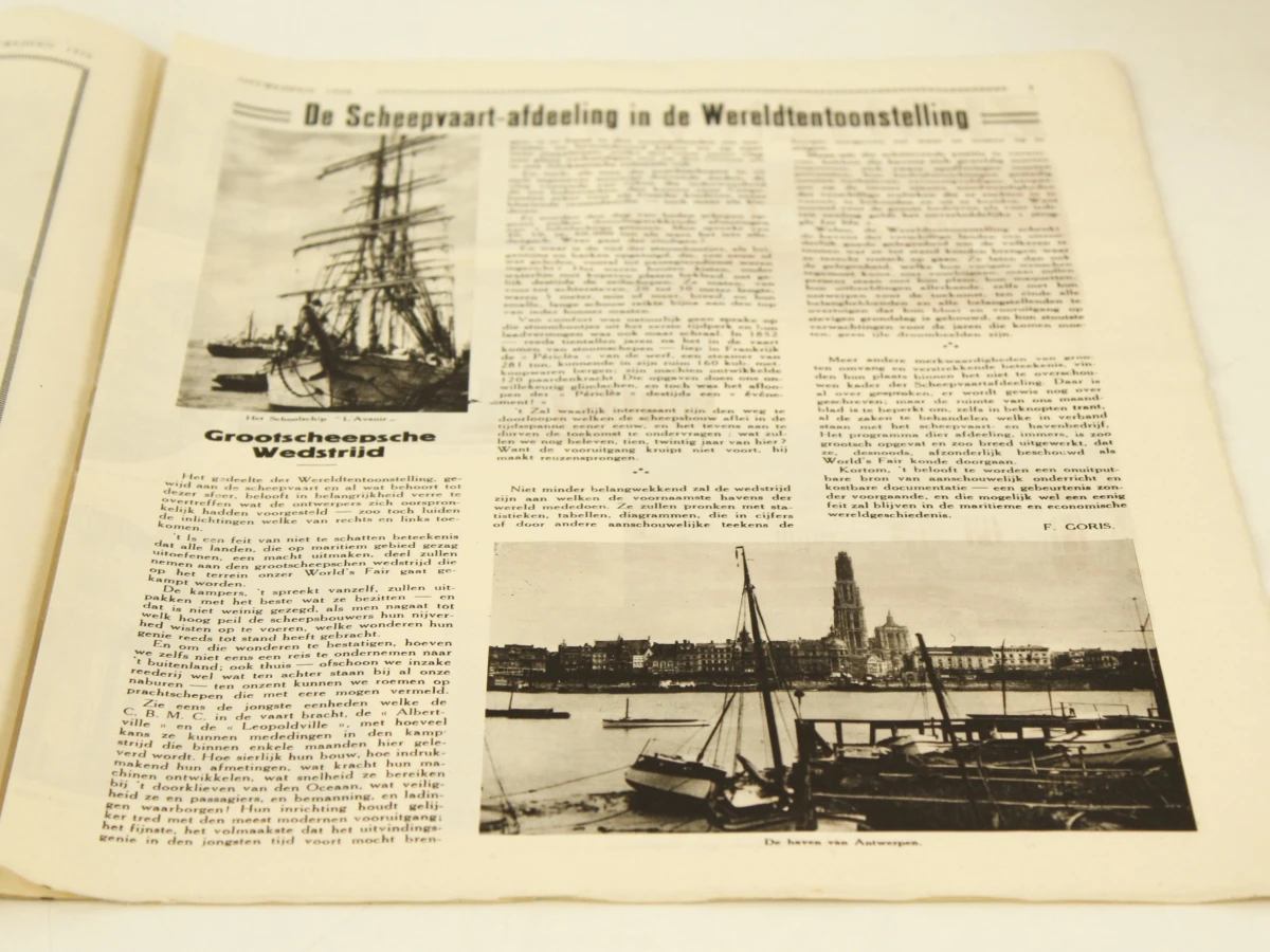 Complete dagbladreeks Wereldtentoonstelling Antwerpen 1930 (27/4 - 5/11/'30)