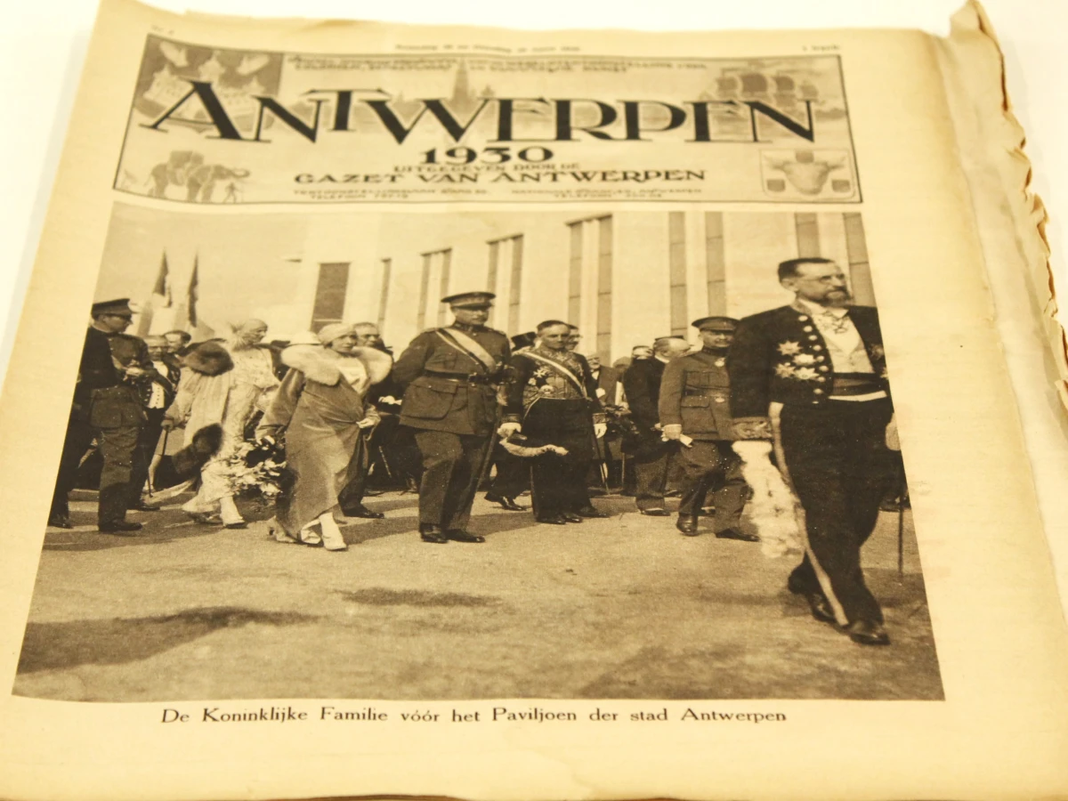 Complete dagbladreeks Wereldtentoonstelling Antwerpen 1930 (27/4 - 5/11/'30)