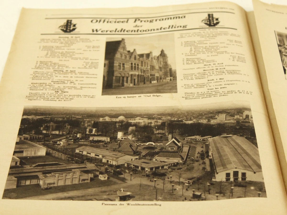 Complete dagbladreeks Wereldtentoonstelling Antwerpen 1930 (27/4 - 5/11/'30)