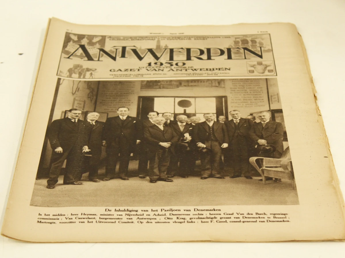 Complete dagbladreeks Wereldtentoonstelling Antwerpen 1930 (27/4 - 5/11/'30)