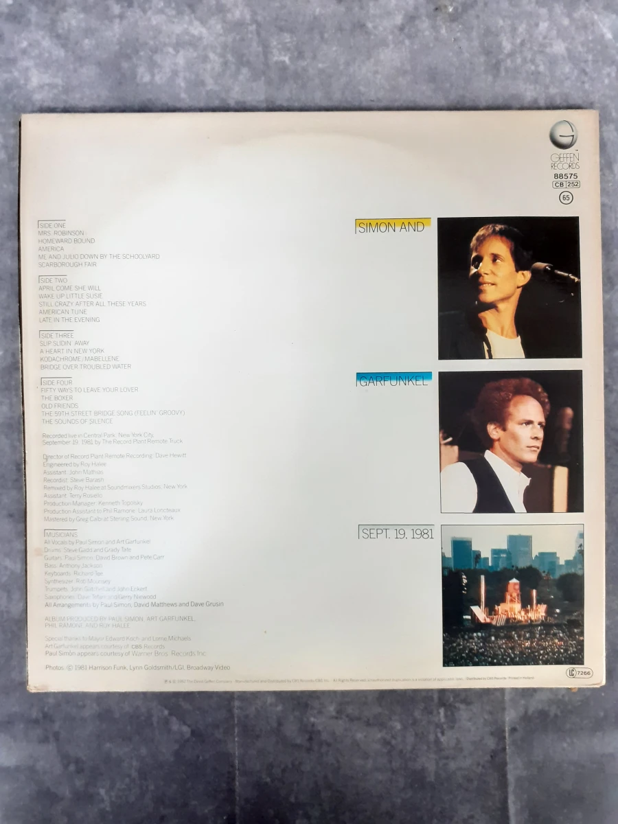 Vinyl: Trio van Simon & Garfunkel albums - foto 4