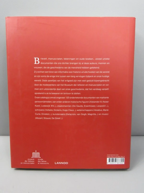 Boek Museum der letteren en manuscripten van Brussel - Bloemlezing
