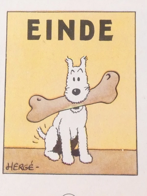 Kuifje - De krab met de gulden scharen (Hardcover, Casterman 1956)