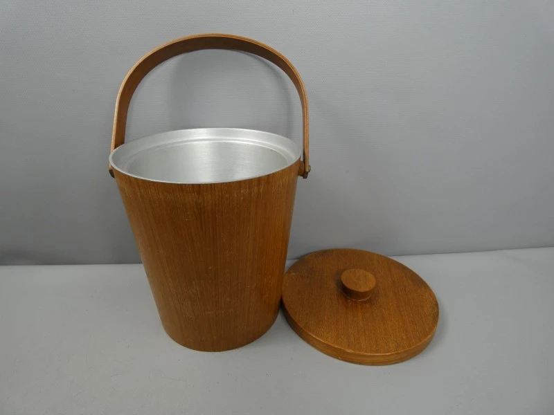 Retro houten ijsemmer - foto 3