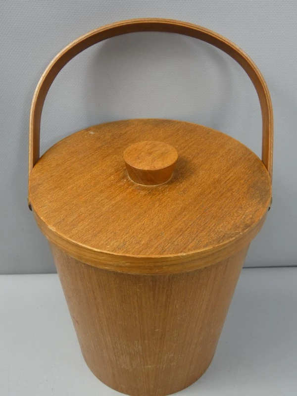 Retro houten ijsemmer - foto 2