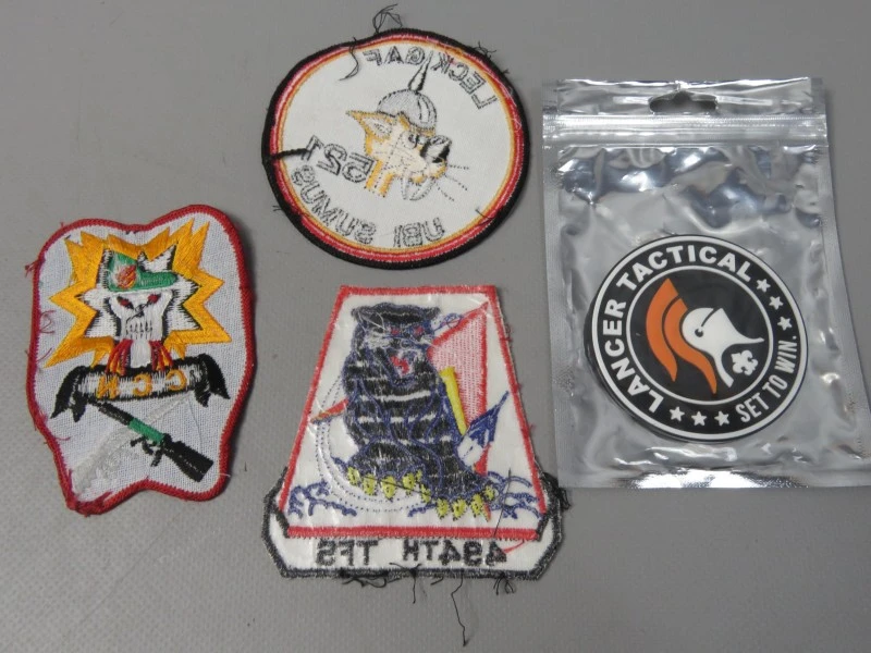 Set militaire insignes en tactisch embleem