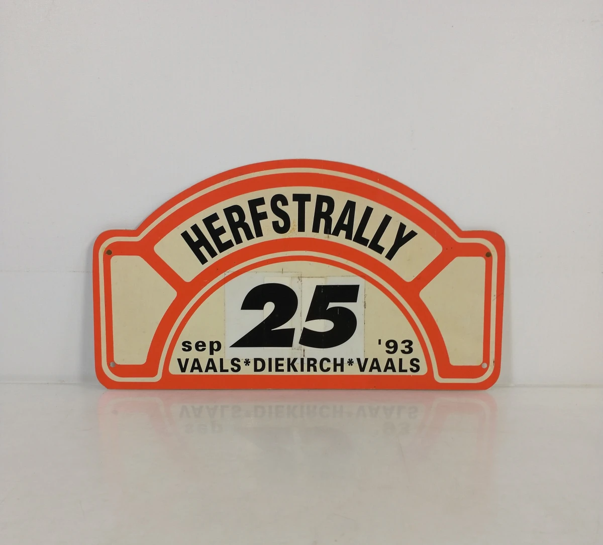Set van 9 vintage rally- en autostickerplaten - foto 8