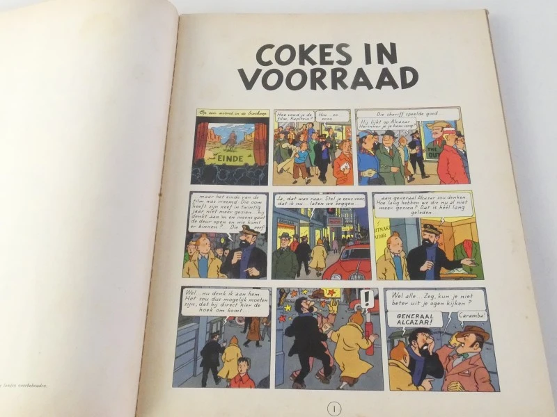 Hergé - De Avonturen van Kuifje: Cokes in Voorraad (1958)