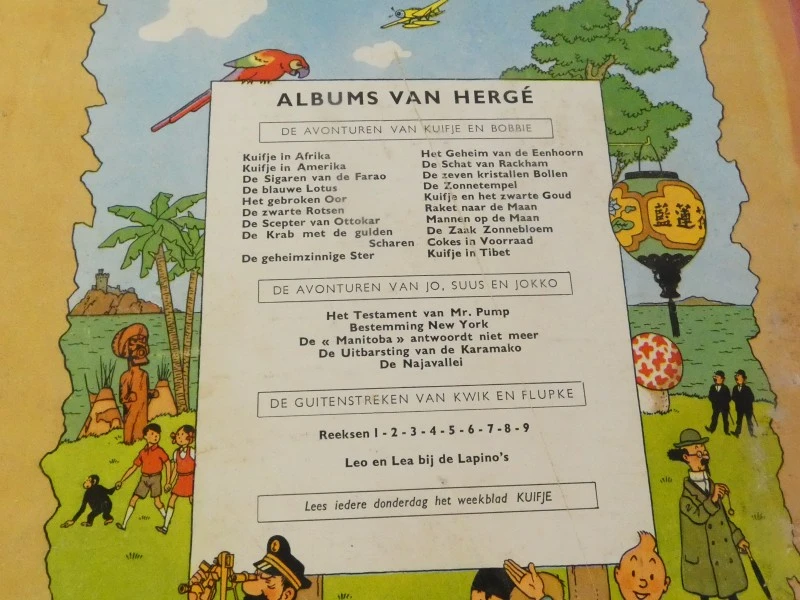 Hergé – Kuifje in Tibet (eerste druk, 1960)