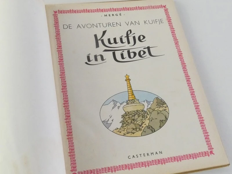 Hergé – Kuifje in Tibet (eerste druk, 1960)