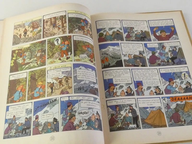 Hergé – Kuifje in Tibet (eerste druk, 1960)