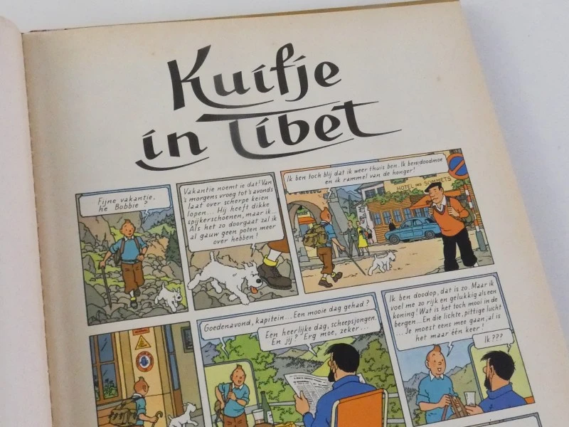 Hergé – Kuifje in Tibet (eerste druk, 1960)