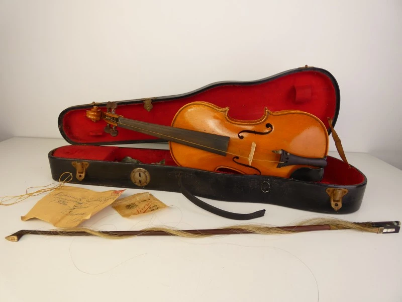 19de eeuwse Compagnon viool in koffer 1/2
