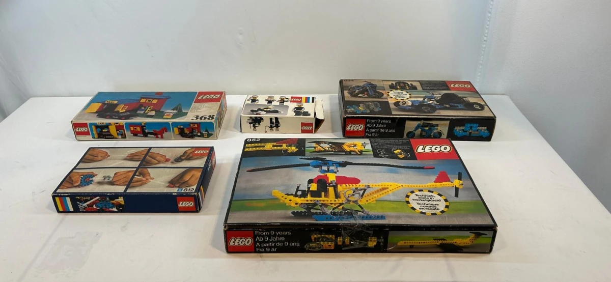Grote collectie vintage LEGO bouwsets