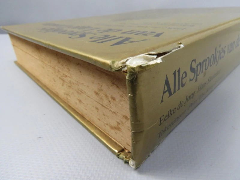 Vintage boek "Alle Sprookjes van de Lage Landen