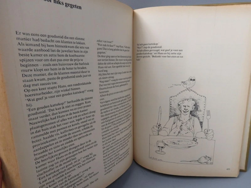 Vintage boek "Alle Sprookjes van de Lage Landen