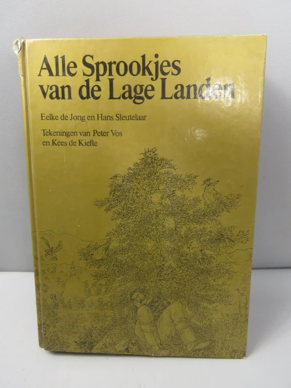 Vintage boek "Alle Sprookjes van de Lage Landen