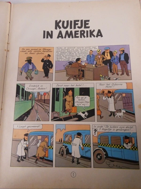 Kuifje in Amerika - Hergé