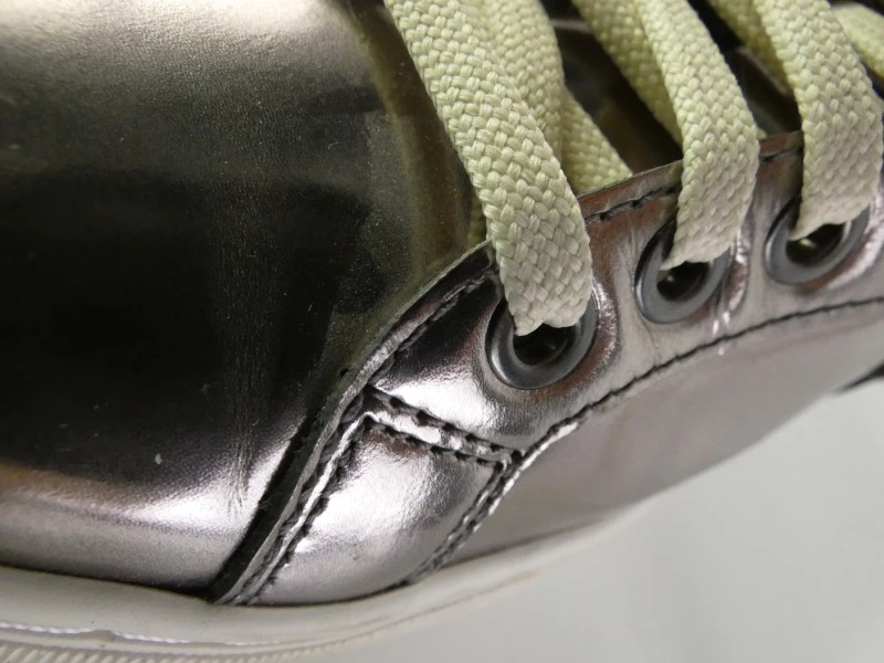Gemerkte sneakers - Karl Lagerfeld Ikonik Metallic – Maat 37 – Zilver