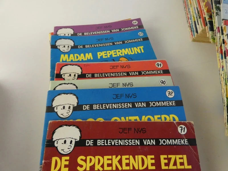 Grote partij Jommeke strips – Jef Nys – Klassieke ongekleurde reeks (jaren '60 / '70)