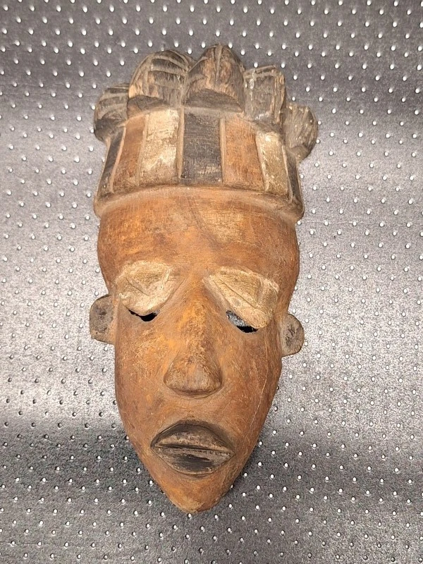 Set van 3 wereldse maskers - Afrikaans & Sri Lankaans handgesneden - foto 18