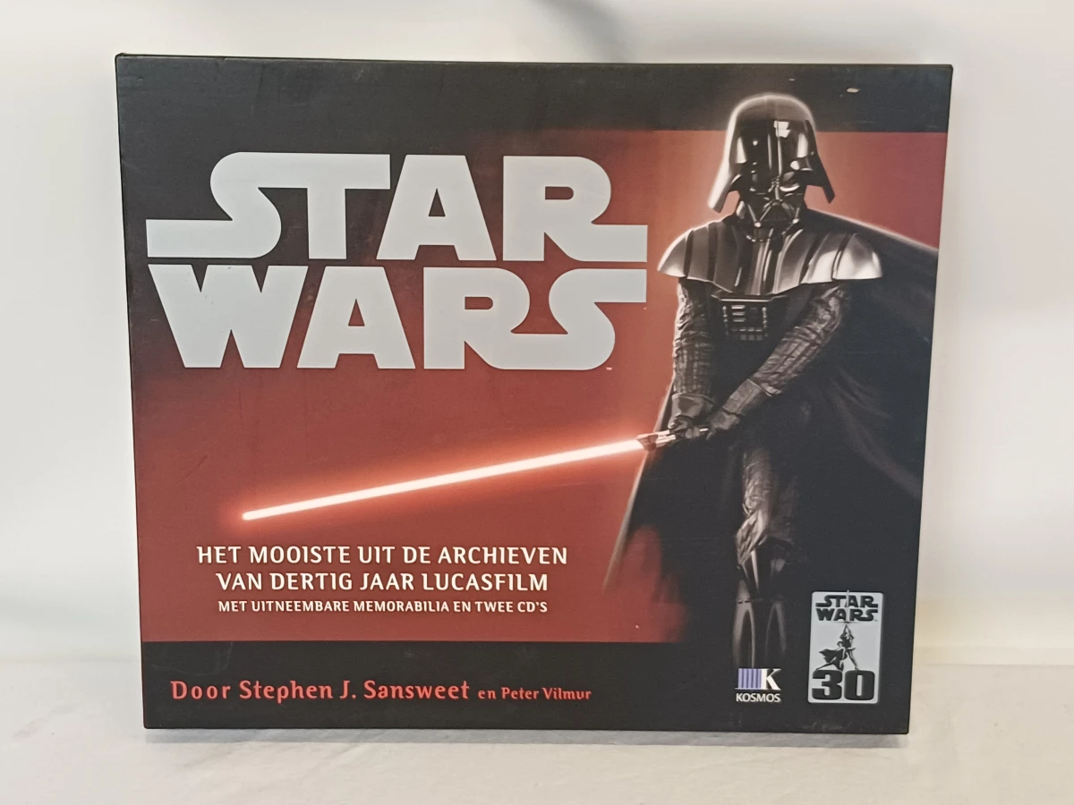 Star Wars boek met memorabilia en cd's