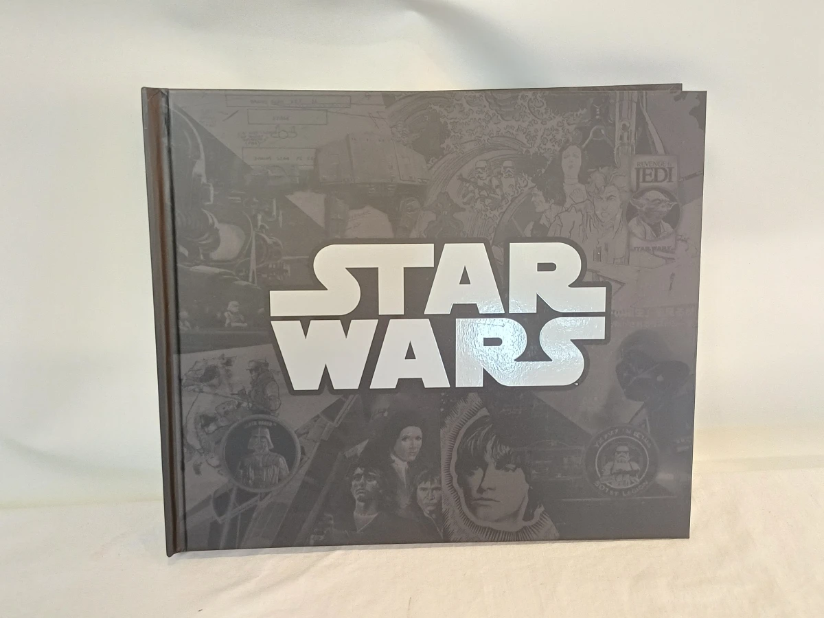 Star Wars boek met memorabilia en cd's