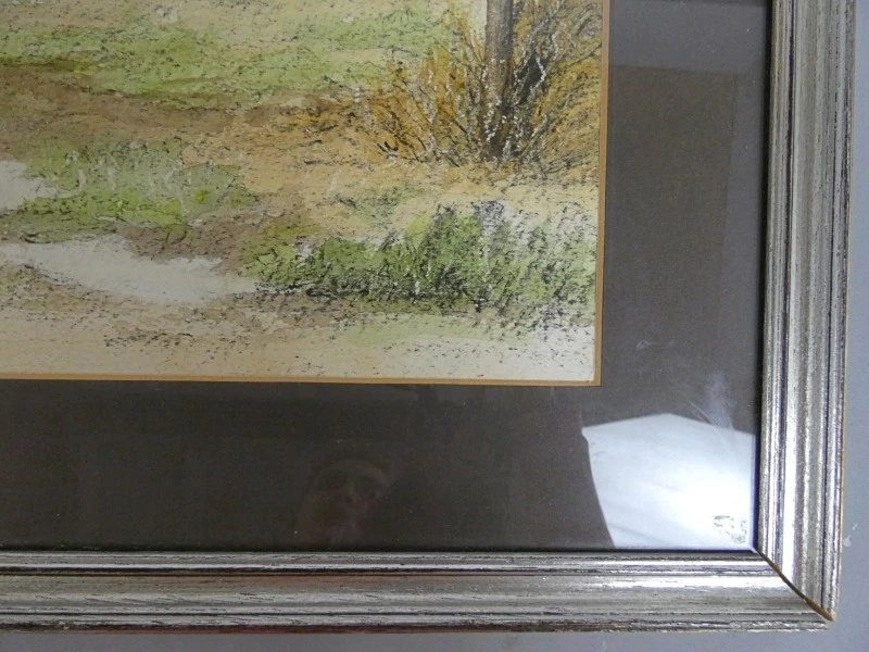 Ingekaderde Aquarel - Leo Van Cauwenbergh