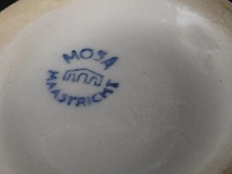 Vintage MOSA Maastricht Porseleinen Thee-/Koffieset – 30-delig