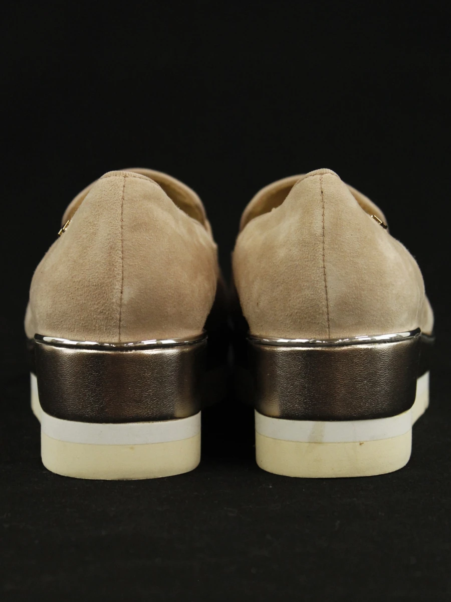 Nathan-Baume suède loafers met plateauzool - maat 39