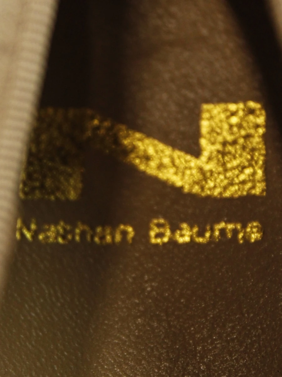 Nathan-Baume suède loafers met plateauzool - maat 39