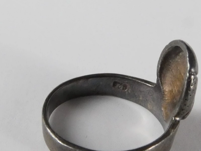 Lot van 6 Vintage Zilveren Ringen