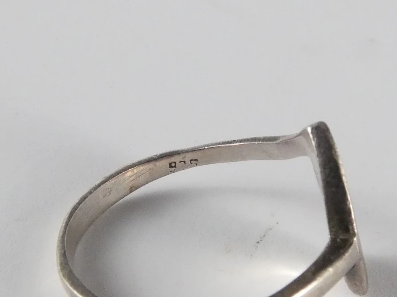 Lot van 6 Vintage Zilveren Ringen